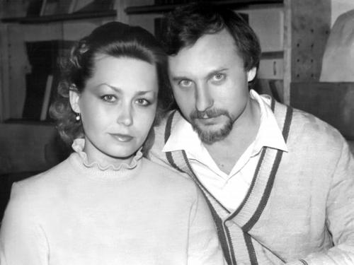 С женой Татьяной 1989 г.